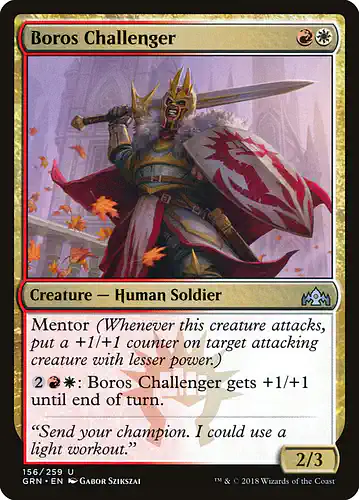 Boros Challenger - grn Spoiler