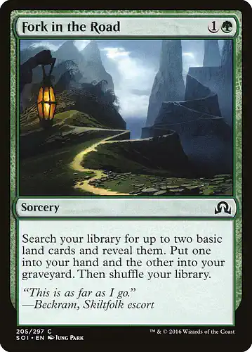 Fork in the Road - soi Spoiler