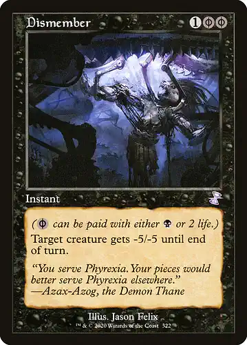 Dismember - tsr Spoiler