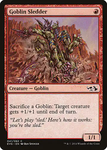 Goblin Sledder - evg Spoiler