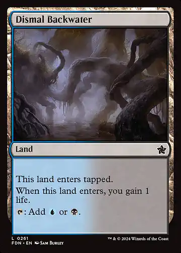 Dismal Backwater - fdn Spoiler