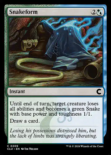 Snakeform - clu Spoiler