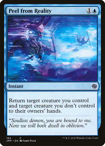 Peel from Reality - jmp Spoiler