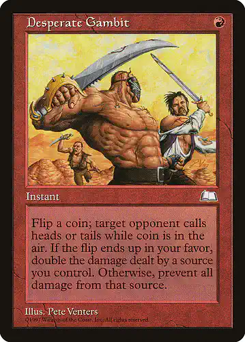 Desperate Gambit - wth Spoiler