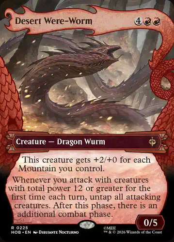 Desert Were-Worm - hob Spoiler