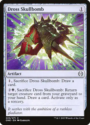 Dross Skullbomb - one Spoiler