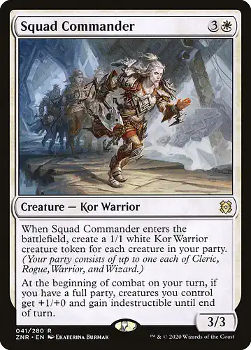 Squad Commander - znr Spoiler