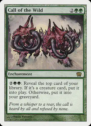 Call of the Wild - 8ed Spoiler