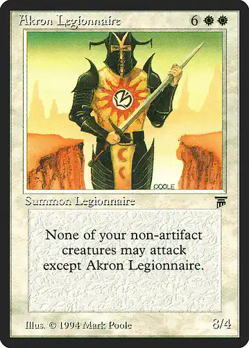 Akron Legionnaire - leg Spoiler