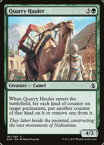 Quarry Hauler - akh Spoiler