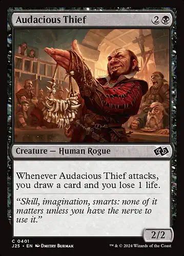 Audacious Thief - j25 Spoiler