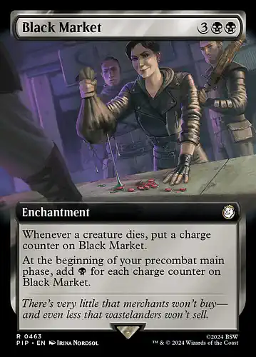 Black Market - pip Spoiler