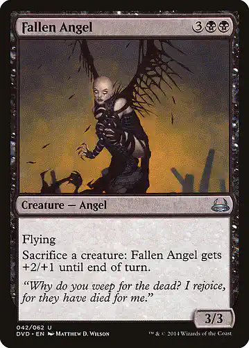 Fallen Angel - dvd Spoiler