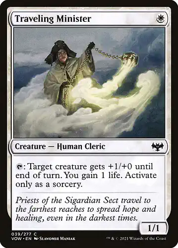 Traveling Minister - vow Spoiler