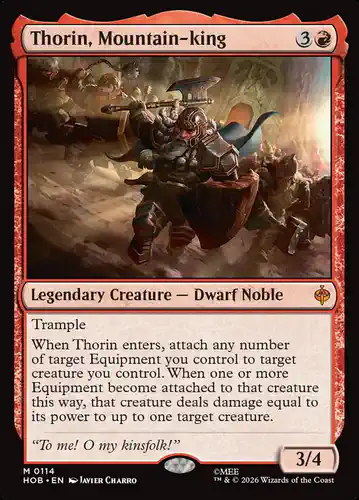 Thorin, Mountain-king - hob Spoiler