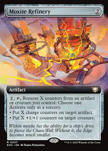 Moxite Refinery - eoc Spoiler