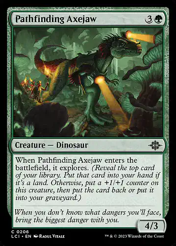 Pathfinding Axejaw - lci Spoiler
