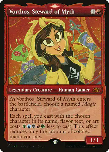 Vorthos, Steward of Myth - unf Spoiler