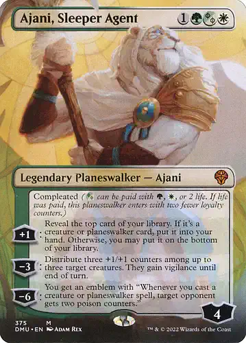 Ajani, Sleeper Agent - dmu Spoiler