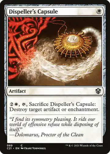 Dispeller's Capsule - c21 Spoiler