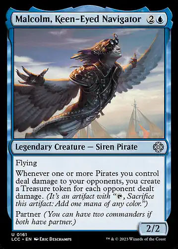 Malcolm, Keen-Eyed Navigator - lcc Spoiler