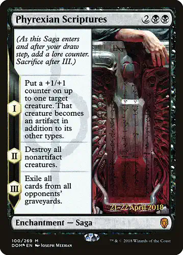 Phyrexian Scriptures - dom Spoiler