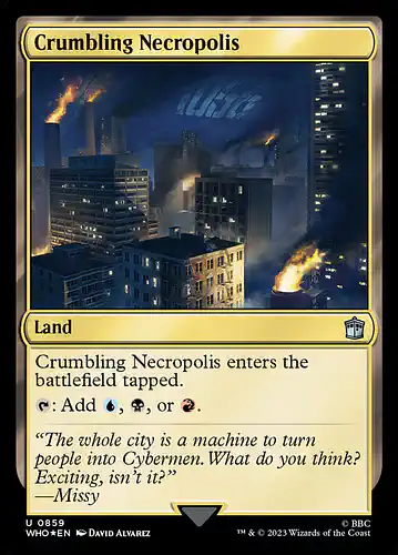 Crumbling Necropolis - who Spoiler