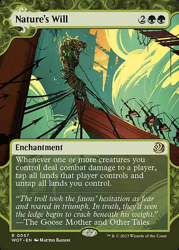 Nature's Will - wot Spoiler
