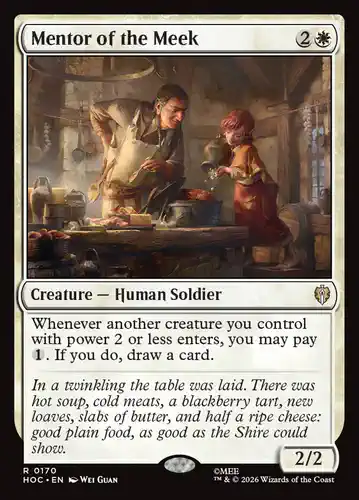Mentor of the Meek - hoc Spoiler