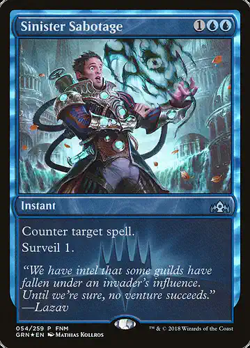 Sinister Sabotage - grn Spoiler