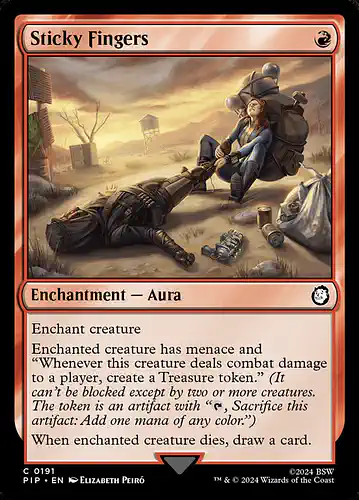 Sticky Fingers - pip Spoiler