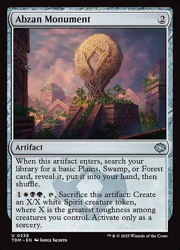 Abzan Monument - tdm Spoiler