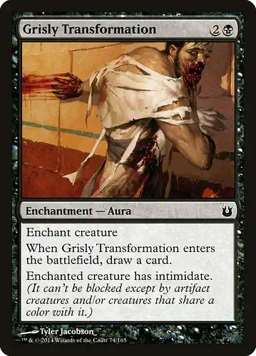 Grisly Transformation - bng Spoiler