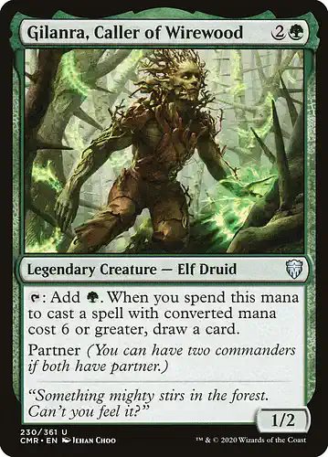Gilanra, Caller of Wirewood - cmr Spoiler