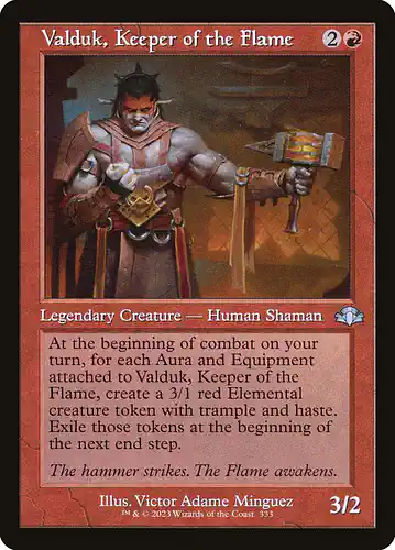 Valduk, Keeper of the Flame - dmr Spoiler