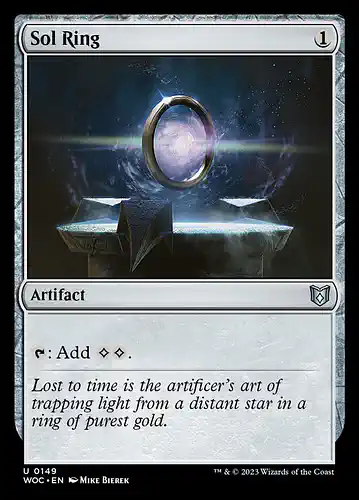 Sol Ring - woc Spoiler