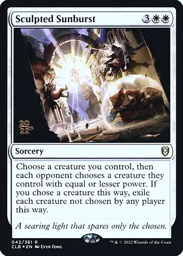 Sculpted Sunburst - clb Spoiler