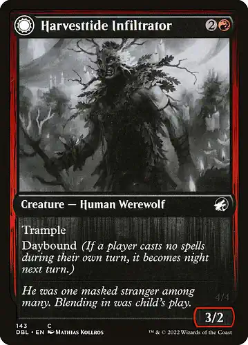 Harvesttide Infiltrator - dbl Spoiler