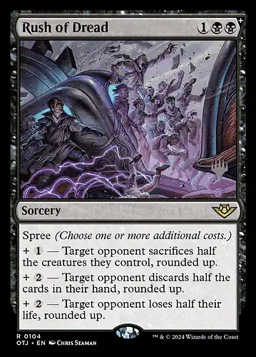 Rush of Dread - otj Spoiler