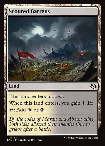 Scoured Barrens - tdm Spoiler