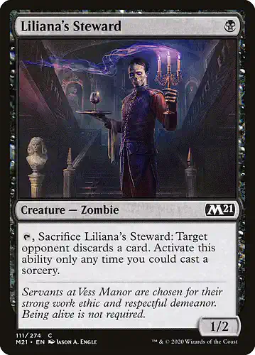 Liliana's Steward - m21 Spoiler