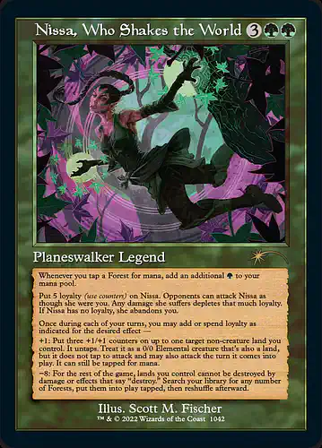 Nissa, Who Shakes the World - sld Spoiler