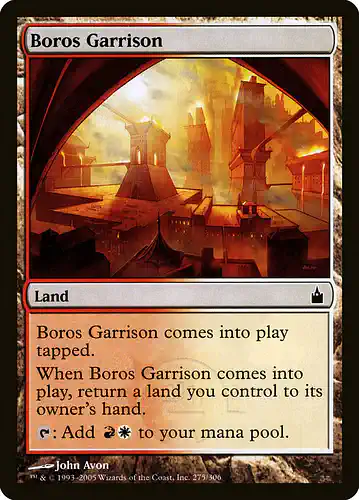 Boros Garrison - rav Spoiler