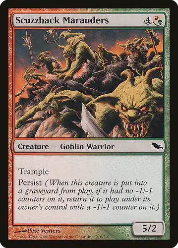 Scuzzback Marauders - shm Spoiler