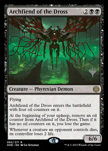 Archfiend of the Dross - one Spoiler