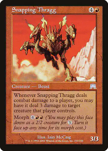 Snapping Thragg - ons Spoiler