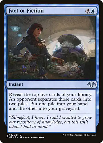 Fact or Fiction - dmr Spoiler