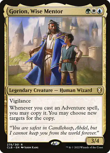 Gorion, Wise Mentor - clb Spoiler