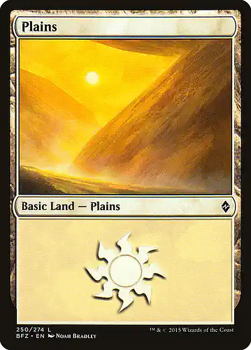 Plains - bfz Spoiler