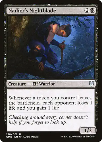 Nadier's Nightblade - cmr Spoiler